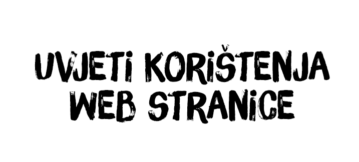 Uvjeti korištenja web stranice